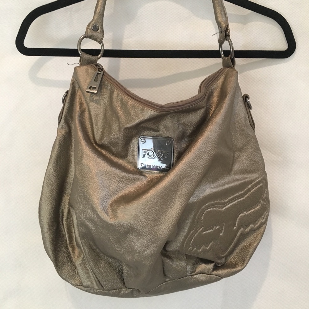 Fox racing metallic purse